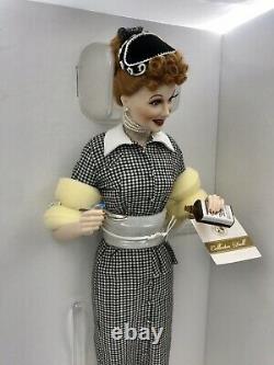 Franklin Mint 18 Lucille Ball Lucy Does A TV Commercial Porcelain Doll NIB