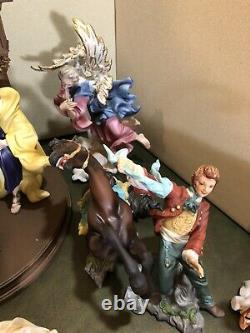 Franklin Mint 18 Piece Vatican Nativity Museum LE Set Creche Porcelain