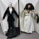 Franklin Mint 1986 PHANTOM OF THE OPERA Heirloom PORCELAIN DOLLS a1730 & Box
