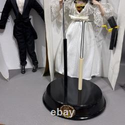 Franklin Mint 1986 PHANTOM OF THE OPERA Heirloom PORCELAIN DOLLS a1730 & Box