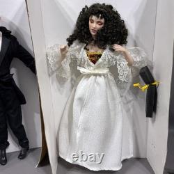 Franklin Mint 1986 PHANTOM OF THE OPERA Heirloom PORCELAIN DOLLS a1730 & Box