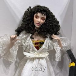 Franklin Mint 1986 PHANTOM OF THE OPERA Heirloom PORCELAIN DOLLS a1730 & Box