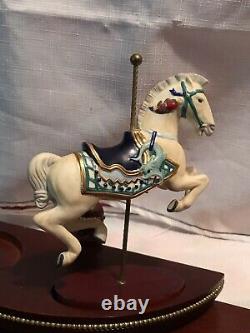 Franklin Mint 1988 TREASURY OF CAROUSEL ART By William Manns Complete Set Of 6