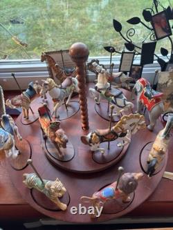 Franklin Mint 1989 Treasures of Carousel Art