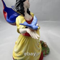 Franklin Mint 1990 Snow White Porcelain Figurine Gerda Neubacher Rare 11
