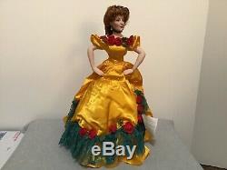 Franklin Mint 20 Belle Watling Porcelain Doll / Gone With The Wind (#BS-L)