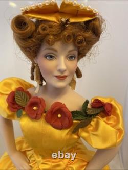Franklin Mint 20 Porcelain Doll Gone With The Wind Belle Watling The Madame