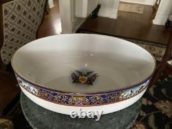 Franklin Mint 5 Piece Serving Set Pride of the Confederacy Dinnerware