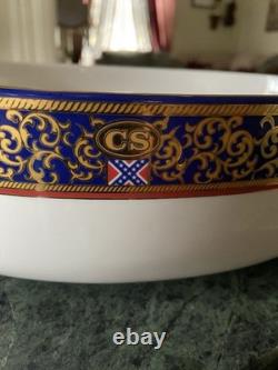 Franklin Mint 5 Piece Serving Set Pride of the Confederacy Dinnerware