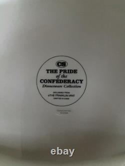 Franklin Mint 5 Piece Serving Set Pride of the Confederacy Dinnerware