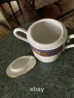 Franklin Mint 5 Piece Serving Set Pride of the Confederacy Dinnerware