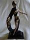 Franklin Mint Art Deco Erte Emeralds & Pearls Porcelain Figurine in Original Box