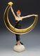 Franklin Mint Art Deco Erte Promise Of Gold 12 Female Sculpture Rare