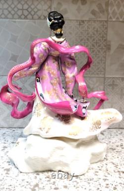 Franklin Mint Asian The Dragon Kings Daughter Porcelain LE Figurine