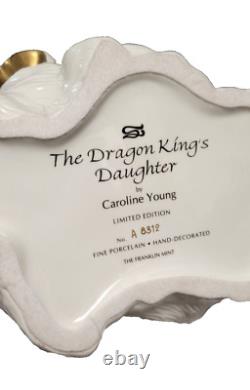 Franklin Mint Asian The Dragon Kings Daughter Porcelain LE Figurine