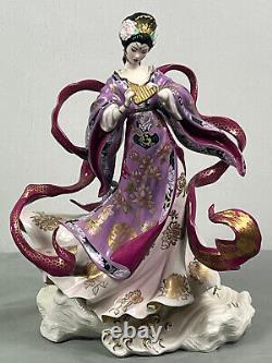 Franklin Mint Asian The Dragon Kings Daughter Porcelain LE Figurine A5623