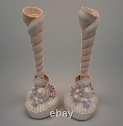 Franklin Mint Atlantis Candlesticks 1989