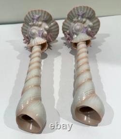 Franklin Mint Atlantis Candlesticks 1989