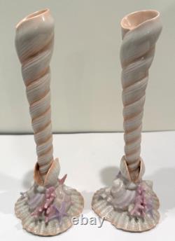 Franklin Mint Atlantis Candlesticks 1989