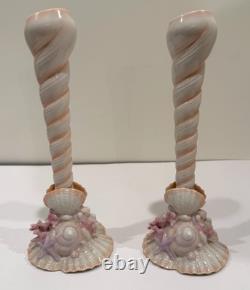 Franklin Mint Atlantis Candlesticks 1989