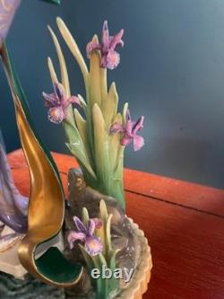 Franklin Mint Ayame Princess Of The Iris Blossoms Manabu Saito Japanese Figurine
