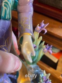 Franklin Mint Ayame Princess Of The Iris Blossoms Manabu Saito Japanese Figurine