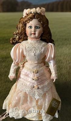 Franklin Mint BeBe Thuillier Antique Reproduction 22 Porcelain Doll NIB