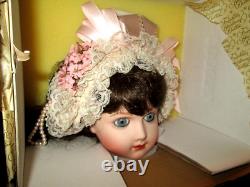 Franklin Mint BeBe Thuillier Antique Reproduction 22 Porcelain Doll NIB