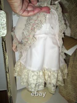 Franklin Mint BeBe Thuillier Antique Reproduction 22 Porcelain Doll NIB