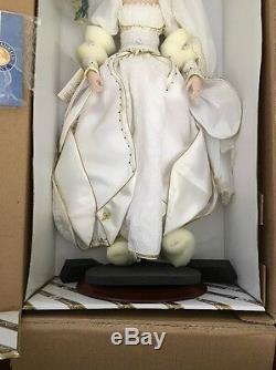 Franklin Mint Beautiful Colleen The Irish Bride New Porcelain Doll Limited Rare