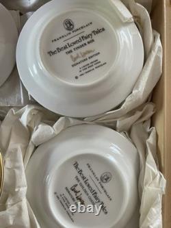 Franklin Mint Best-Loved Fairy Tales 50 Mini Plates Carol Lawson Complete 3.5 in