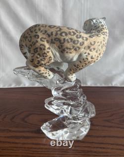 Franklin Mint Big Cats Of The World. Siberian White Tiger And The Snow Leopard