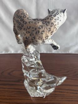 Franklin Mint Big Cats Of The World. Siberian White Tiger And The Snow Leopard