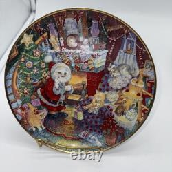 Franklin Mint Bill Bell Limited Edition Fine Porcelain Cat Plate Set Of 12