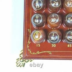 Franklin Mint Bingo Collectors Edition withOriginal Box & Instructions