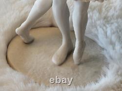 Franklin Mint Bisque Porcelain Ballet Sculpture Swan Lake 9.5 In. Ltd. Ed. U2539