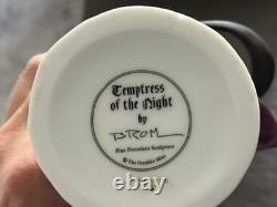 Franklin Mint Brom Temptress of the Night Fantasy Statue -OOP / Rare