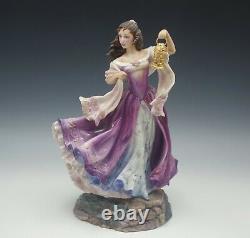 Franklin Mint Bronte Wuthering Heights Catherine Porcelain Figure Limited 11h