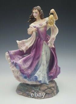 Franklin Mint Bronte Wuthering Heights Catherine Porcelain Figure Limited 11h