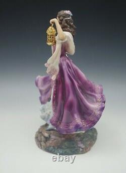 Franklin Mint Bronte Wuthering Heights Catherine Porcelain Figure Limited 11h