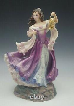 Franklin Mint Bronte Wuthering Heights Catherine Porcelain Figure Limited 11h