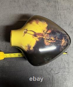 Franklin Mint Buck McCain Prayer to the Healing Spirit Native American Vase