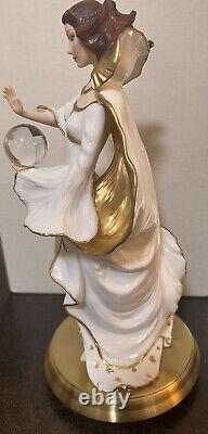 Franklin Mint COA DESTINY Sorceress Lady Victoria Oldham, Porcelain Figurine