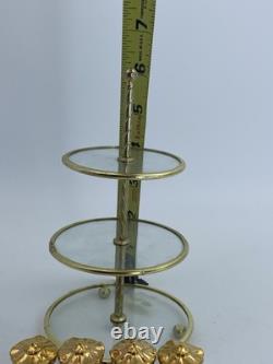 Franklin Mint Carousel Magic Horse Thimble Complete Set Porcelain Tiered Display