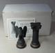 Franklin Mint Chess Set Of The Gods Corinthian Column & Roman Eagle Pawn Black