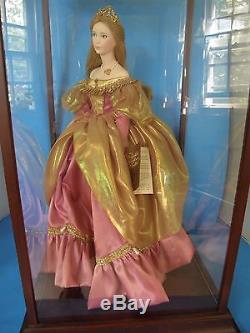 Franklin Mint Cinderella 19 Porcelain Doll By Gerda Neubacher In Display Case