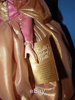 Franklin Mint Cinderella 19 Porcelain Doll By Gerda Neubacher In Display Case