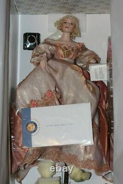 Franklin Mint Cinderella After The Ball Happily Ever After Porcelain Doll