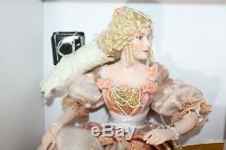 Franklin Mint Cinderella After the Ball Porcelain Doll NEW in Shipper NRFB