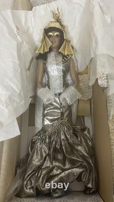Franklin Mint Cleopatra Porcelain Doll Heirloom Dolls Collection Retired HTF